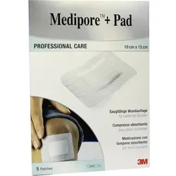 MEDIPORE+Pad 3M 10x15cm 3569Np Pflaster 5 St
