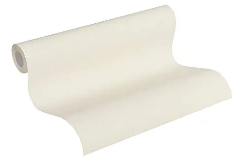 Livingwalls Vliestapete Diamonds - Metallic Weiß - Vliestapete (10,05 m x 0,53 m) mit ansatzfreier Verarbeitung, kinderleicht anzubringen und FSC-Mix zertifiziert für umweltbewusste Wohnräume.