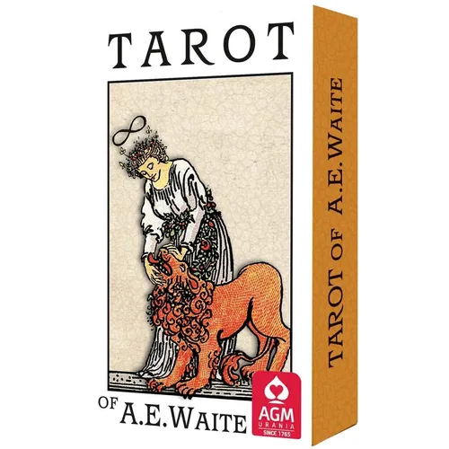 Tarot of A.E. Waite (Premium Edition, Pocket, GB), m. 1 Buch, m. 1 Beilage  ...