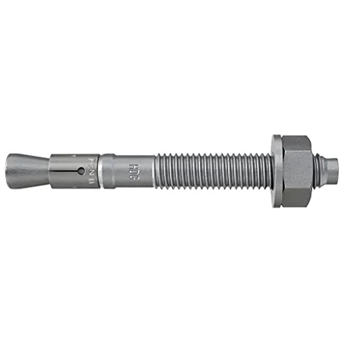 Fischer Ankerbolzen FBN II - 10 Stück, verzinkt, 16 mm Durchmesser - Eisenwaren: Hochwertiger Fischer Ankerbolzen FBN II für sichere Verankerung in Beton und Naturstein, ideal für Fassadenunterkonstruktionen und Konsolen im Innen- und Außenbereich.