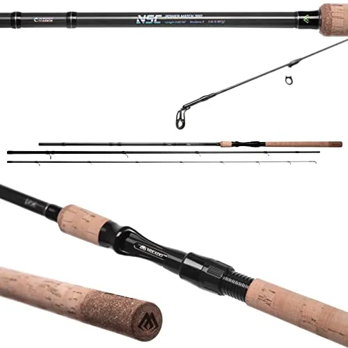 Mikado Fishing NSC Power Match high Carbon Matchrute Wettkampfrute 3,90m/218g/5-30g