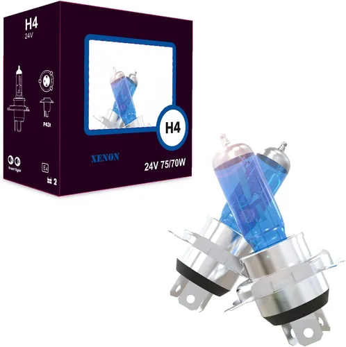 H4 24V 75/70W HALOGENLAMPE GLÜHBIRNE LKW BUS TRAKTOR Scheinwerferlampe 2 x