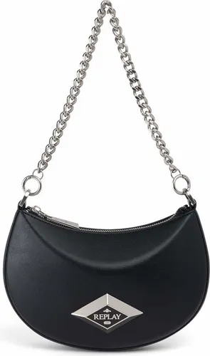 Replay Schultertasche 24 cm schwarz - Stylische Handtasche in elegantem Schwarz, perfekt für den Alltag und mit ausreichend Platz für alle Essentials.