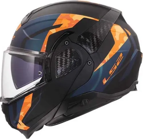 LS2 FF910 Advant II Glide Modularhelm Schwarz S