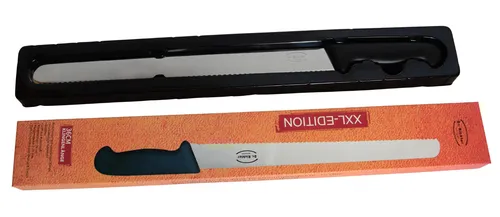 Ultragroßes Brotmesser / Tortenmesser mit 36 cm Klinge, Rutschfester Griff