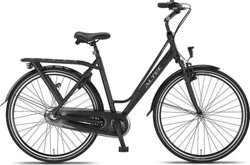 Delta 28 Zoll 56 cm Damen 3G Rollerbrakes Mattschwarz