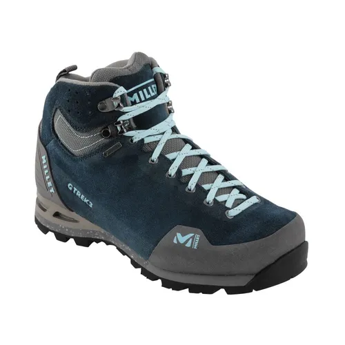 Millet G Trek 3 Gore-Tex Wanderschuhe für Damen - Wasserdichte Wanderschuhe aus Veloursleder mit optimalem Grip dank Vibram Foura EVO-Sohle, ideal für Tageswanderungen und Trekkingtouren, auch bei feuchtem Wetter.