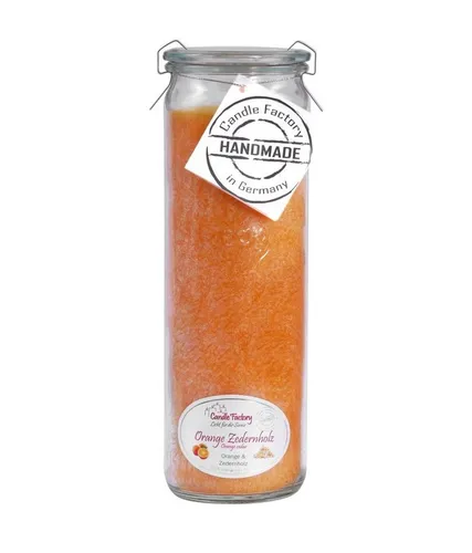 Candle Factory Duftkerze in orange von Candle Factory