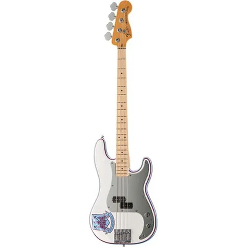 Fender Steve Harris Precision Bass Olympic White E-Bass in weiß von Fender