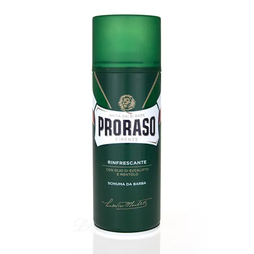 PRORASO Rasierschaum Spender Eukalyptusöl und Menthol 400 ml