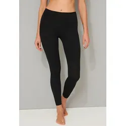 Schiesser Damen Lange Unterhose - Personal Fit Legging, schwarz - 3XL - Leggings für Damen, aus der SCHIESSER-Serie