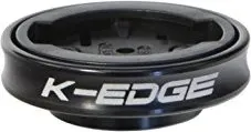 K-EDGE Vorbauhalterung Gravity Cap für Garmin Edge - Kleinteile für Fahrradcomputer, sorgt für eine sichere und stabile Befestigung deines Garmin Edge während der Fahrt.