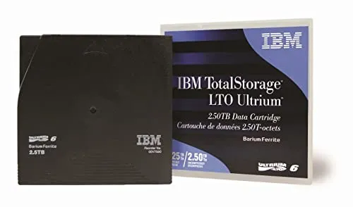 IBM TotalStorage LTO Ultrium 6 2.5 TB / 6.25 Archivierungsdauer 30 Jahre
