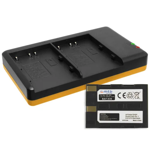 Akku + Dual-Ladegerät für Dynax 5D, 7D / Maxxum 5D, 7D