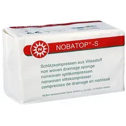 Noba Nobatop-S Schlitzkompressen, 6-fach, unsteril 10 x 10 cm / 100 Stück