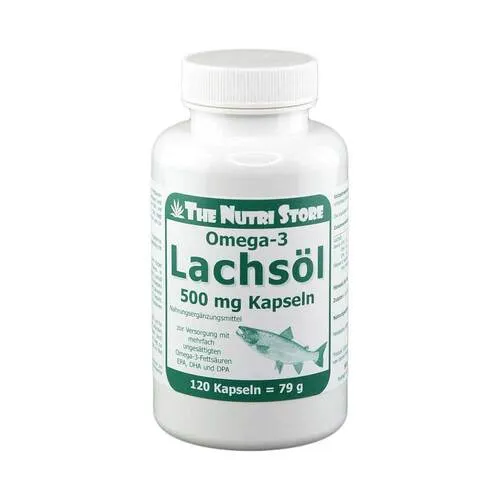 Omega 3 Lachsöl 500 mg Kapseln 79 g