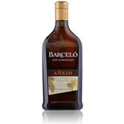 Barceló Anejo Rum 37,5% Vol. 0,7l - Exklusiver Rum aus der Dominikanischen Republik, perfekt für Cocktails oder purer Genuss. Ein vollmundiger Geschmack mit fruchtigen Noten.