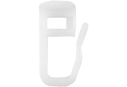 Bestlivings Gardinenröllchen zum Einhängen von Stoffen mit Gardinen- und Kräuselbändern, (Spar-Set, 100-St), für Innenlaufschienen mit Nutbreite 4–9 mm, geräuscharmes Gleiten