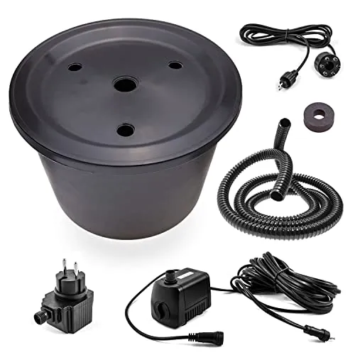 CLGarden Springbrunnenpumpe Set mit 30l Becken von CLGarden