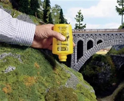 NOCH® Wildgras, hellgrünes Modellbau Gras, 6 mm 50g, perfekt für Modellbahn Landschaften und Dioramen