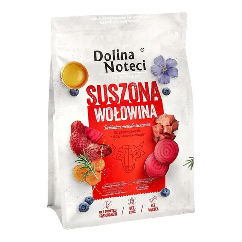 DOLINA NOTECI Premium Beef - trockenfutter für Hunde - 3kg DOLINA 5902921307662