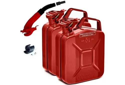 BW Benzinkanister Metall Kraftstoffkanister 5L von BW
