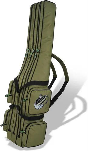 normani Angelrutentasche RodBox Triple 1,50 m - Praktische Rutentasche für Angler, geeignet für Rutenlängen bis 2,10 m. Strapazierfähiges Polyester sorgt für optimalen Schutz und einfache Handhabung beim Transport.