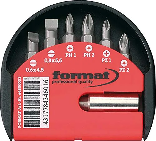 Bit-set 7-teilig Klapphalter - Format