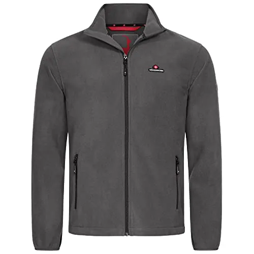 Höhenhorn Badus Herren Fleece Jacke Grau Gr. 3XL