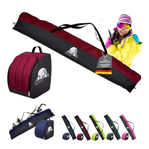 BambiniWelt Skitasche KOMBI SET 160cm/180cm von Rawstyle