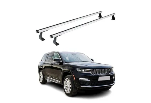 Dachträger Grundträger für Jeep Grand Cherokee V WL 2023-2025 – 75kg Aluminium Silber