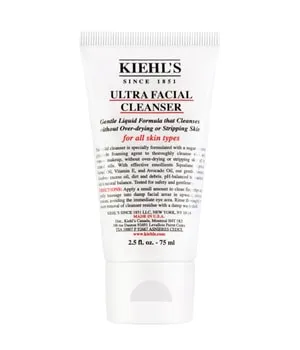 Kiehl's Ultra Facial Cleanser 75 ml - Reinigungsgel für alle Hauttypen, sanfte Tiefenreinigung mit Aprikosenkern- und Avocadoöl für einen strahlend reinen Teint.