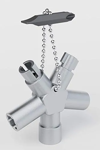 ABSINA Universalschlüssel mit 6 Profile