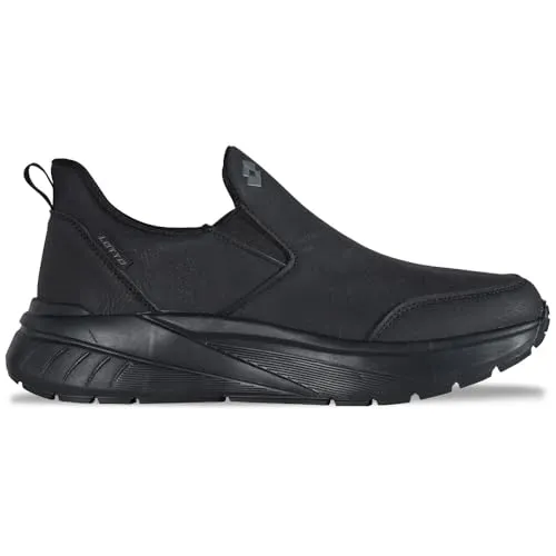 Lotto Slip-On Sneaker, Gr. 41, BLACK-DK.GREY - Sneaker mit Memory Foam-Innensohle für individuellen Komfort und ultra-leichter Phylonsohle für optimale Dämpfung – perfekt für den ganzen Tag.