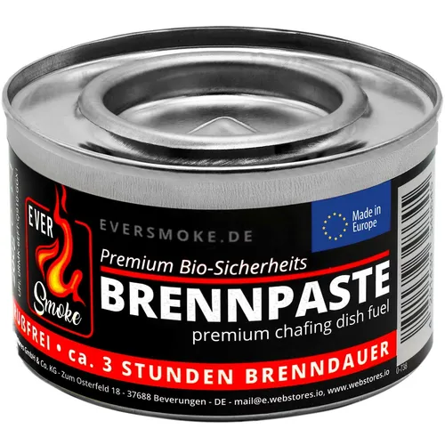 Sicherheits Brennpaste Brenngel Chafing Dish Speisenwärmer Sicherheitsbrennpaste