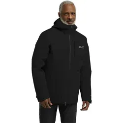 JACK WOLFSKIN ICECAPE 3IN1 DOWN JKT M RDS - Herren Funktionsjacke - Vielseitige 3-in-1-Jacke für Herren, wasserdicht und atmungsaktiv mit TEXAPORE ECOSPHERE PRO. Die Innenjacke aus ALLIED RDS Daunen bietet extra Wärme bei kaltem Wetter.