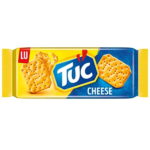 TUC Cheese – Knusprige Cracker mit Käse-Geschmack – 100g von Tuc
