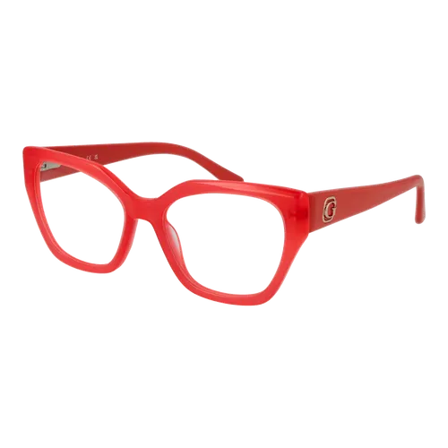 Guess Brillenfassung GU50112 072 53 Damen - Damen Brillenfassung in stilvollem Rosa, aus hochwertigem Azetat, ideal für einen modischen Look. Lieferung im Original-Etui.