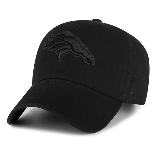 '47 Brand NFL Cap Denver Broncos CLEAN UP - Klassisches Baseball Cap mit verstellbarem Strapback - Baseball Cap für NFL-Fans, mit ikonischer Denver Broncos-Stickerei und verstellbarem Strapback für perfekten Sitz. Hergestellt aus 100% Baumwolle für besten Tragekomfort.