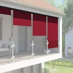 empasa Senkrechtmarkise - Flexibler Balkonsichtschutz - Balkonsichtschutz in verschiedenen Farben und Größen, ideal für optimalen Sonnen- und Sichtschutz. Mit verstellbarer Höhe und einfacher Montage genießen Sie ungestörte Balkonmomente.