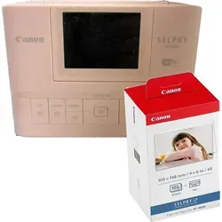 Produktbild 1A PHOTO PORST Canon Selphy CP1300 pink + KP108 - Rosa