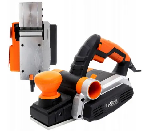 Falzhobel Elektrohobel Holzhobel Hobelmaschine 1550W Handhobel 82 mm Stufenhobel