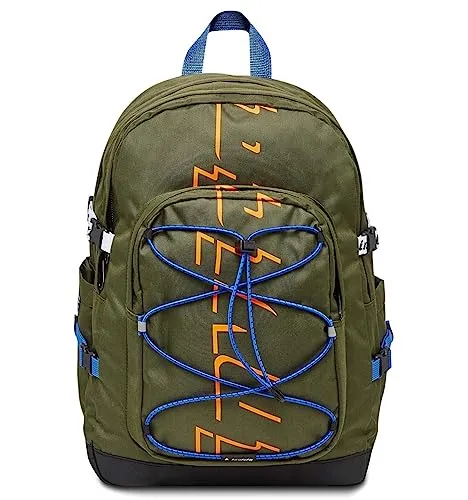 Invicta, Rucksack, JELEK ACTIVE, grün, doppelte Fronttasche, ausgestattete Innentasche, Rucksack Reisen & Freizeit, grün, Taglia unica, Modern