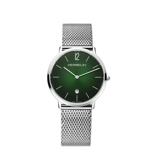 Herbelin CITY Ref. 19515/16NB Herrenarmbanduhr - Elegantes Design - Armbanduhren für Herren, mit Original-Box und Papieren, stilvolles Design und hochwertige Verarbeitung für einen zeitlosen Look.