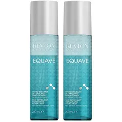 REVLON PROFESSIONAL Leave-in Pflege Equave Hydro Conditioner 2x 200 ml - Haarcremes für normales bis trockenes Haar, entwirrt sofort und schützt vor Hitze bis 220°, für geschmeidiges und glänzendes Haar.