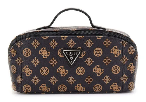 Guess Kulturbeutel Cosmetic Travel Bag in braun von GUESS