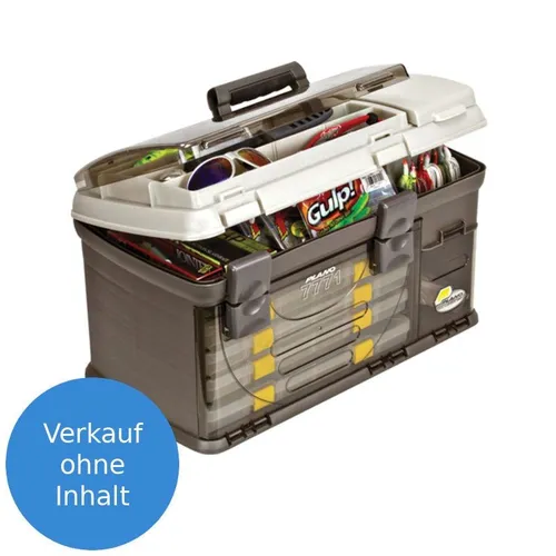 PLANO Guide Series Stowaway Rack System Pro 777101 - Praktisches Aufbewahrungssystem mit 3 abnehmbaren Köderregalen für optimalen Zugang. Bietet viel Platz und ist ideal für Angler, die Ordnung und Zugriff schätzen.