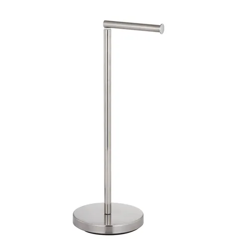 Papierrollenständer Edelstahl oberes Drittel abknickbar Ø 19 cm H ca. 55/68 cm