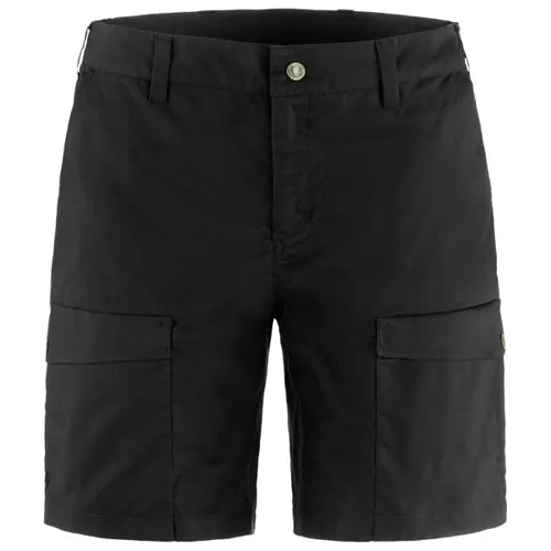 Fjällräven Damen Abisko Hybrid Trail Shorts, Black, 44 von Fjällräven