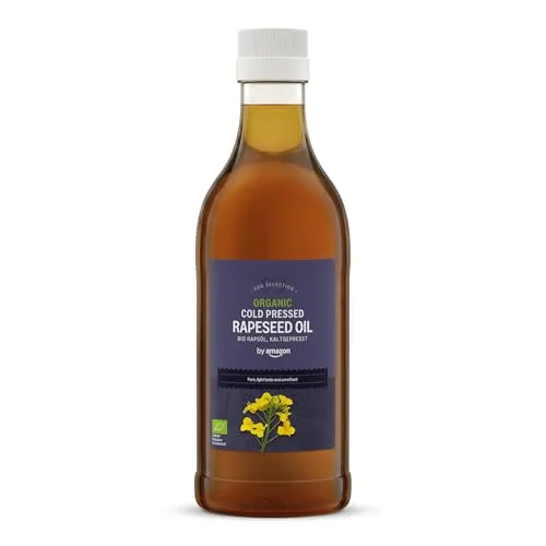 by Amazon Bio Rapsöl, Kaltgepresst, 1L